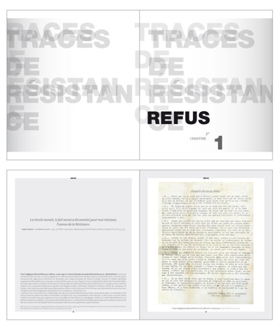 FONDATION DE LA RÉSISTANCE - LIVRE “TRACES DE RÉSISTANCE”