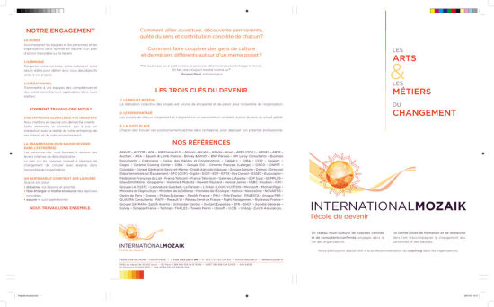 INTERNATIONAL MOZAIK